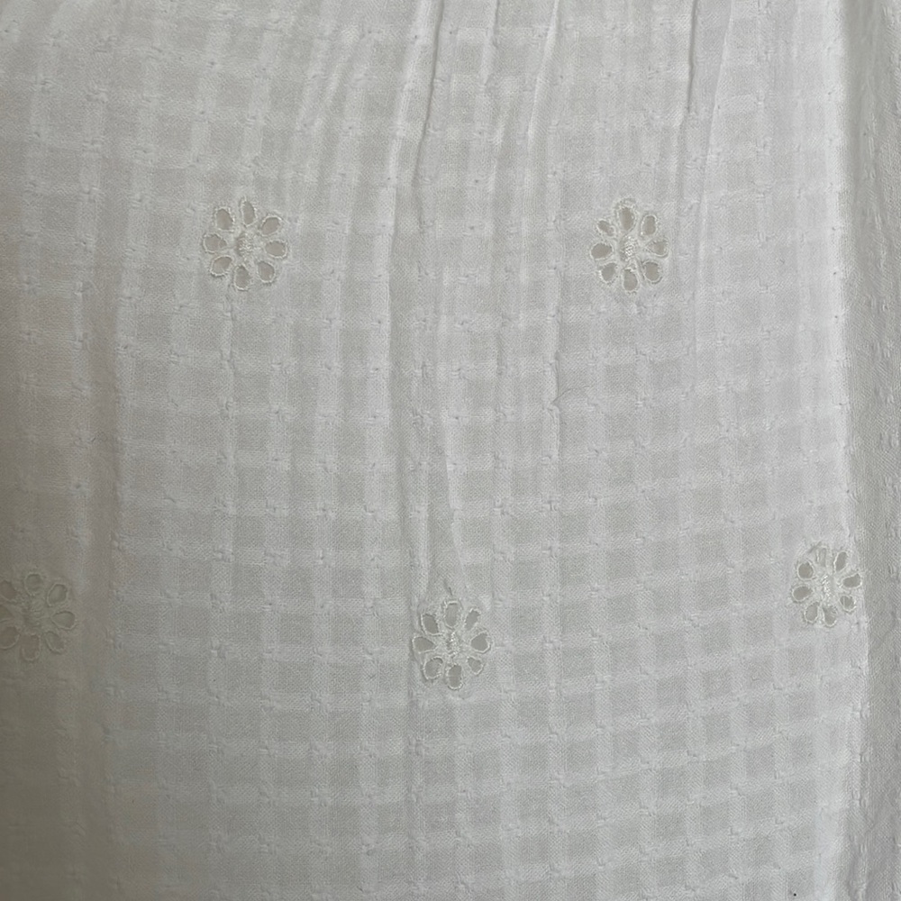 White embroidered maxi size S - Picture 2 of 2